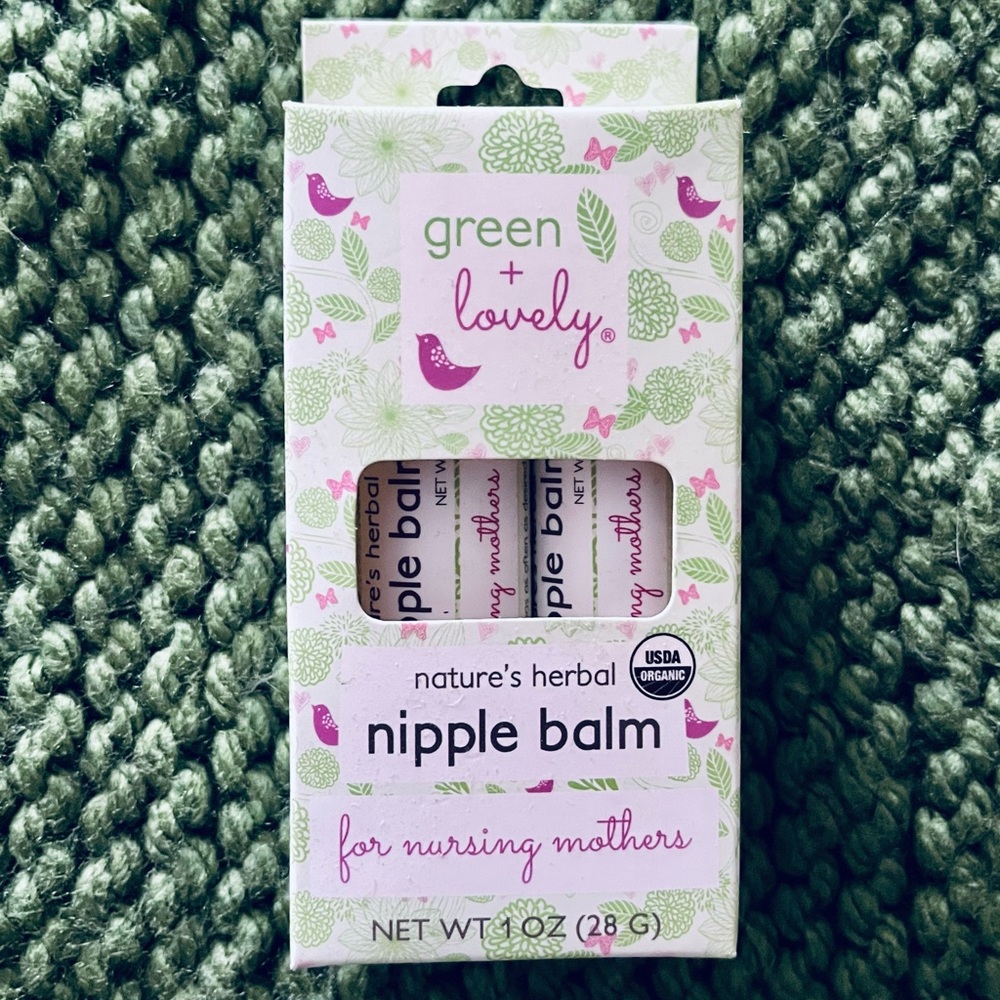 Nature's Herbal Nipple Balm – Pink